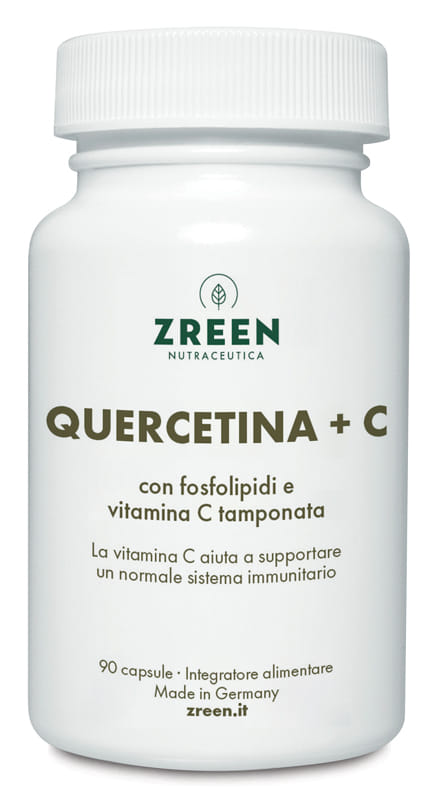 ZREEN QUERCETINA + C 90 CAPSULE