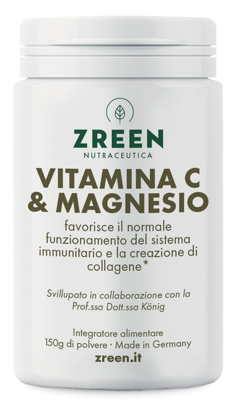 ZREEN VITAMINA C & MAGNESIO POLVERE 150 G