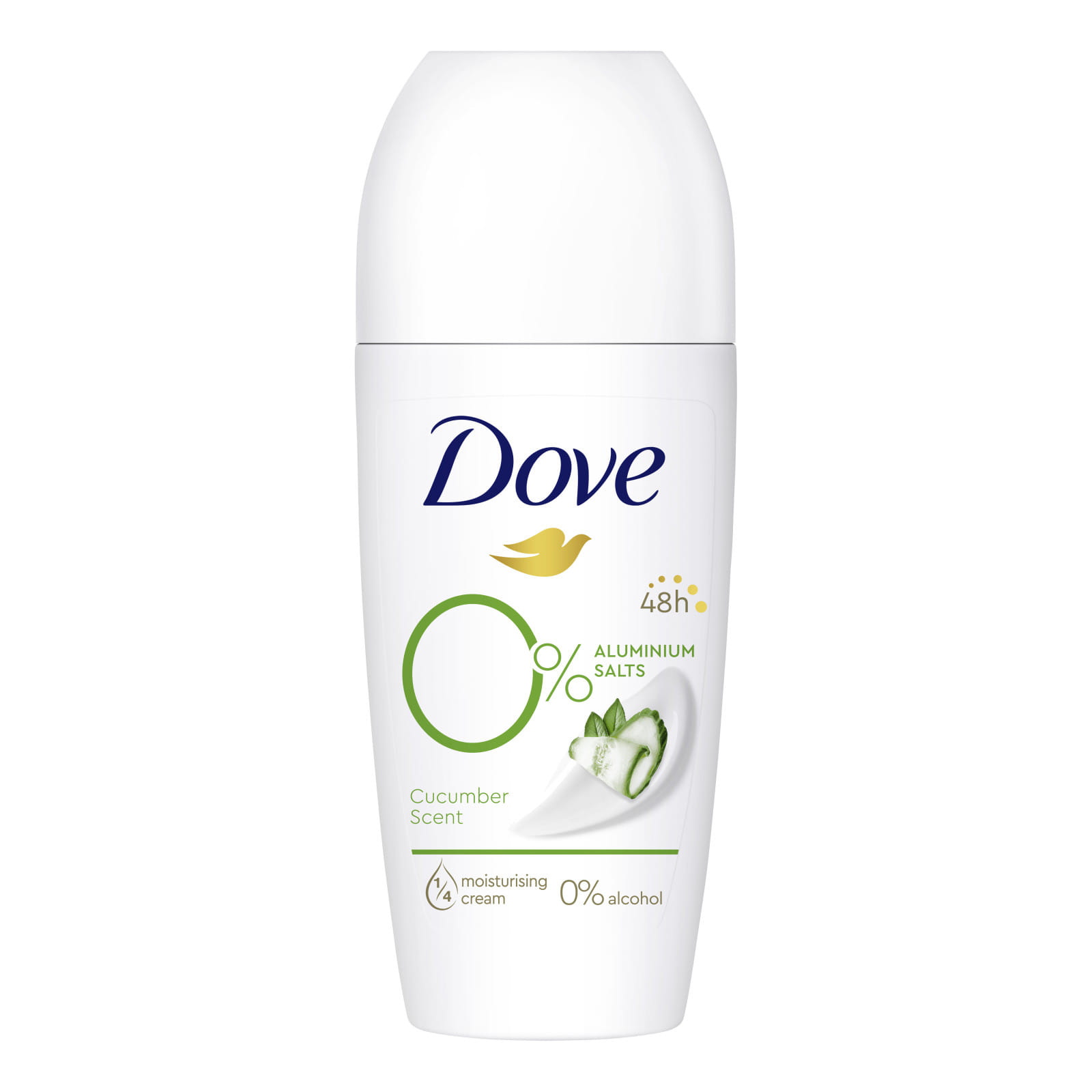 DOVE ADVANCED CARE 0% SALI CUCUMBER ROLL ON 50 ML