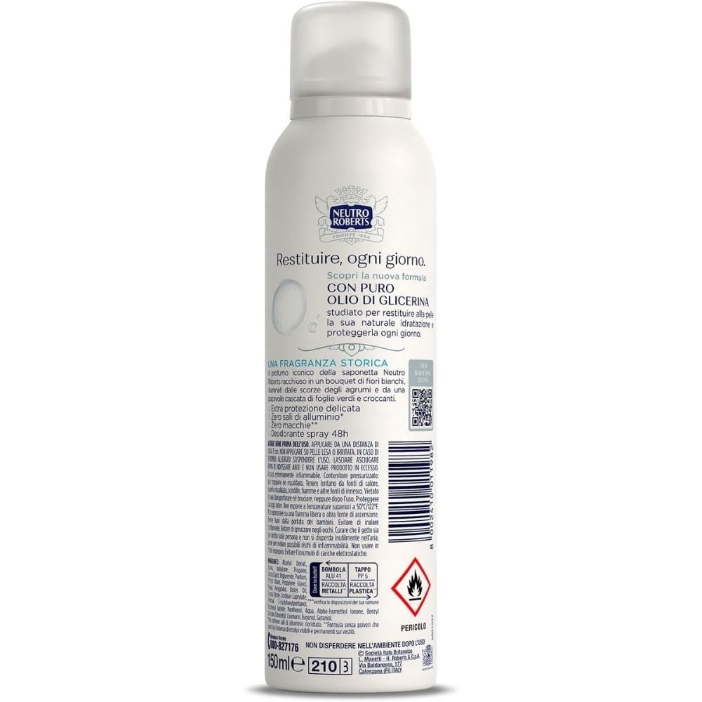 NEUTRO ROBERTS DEO SPRAY DELICATO EXTRA PROTETTIVO 150 ML
