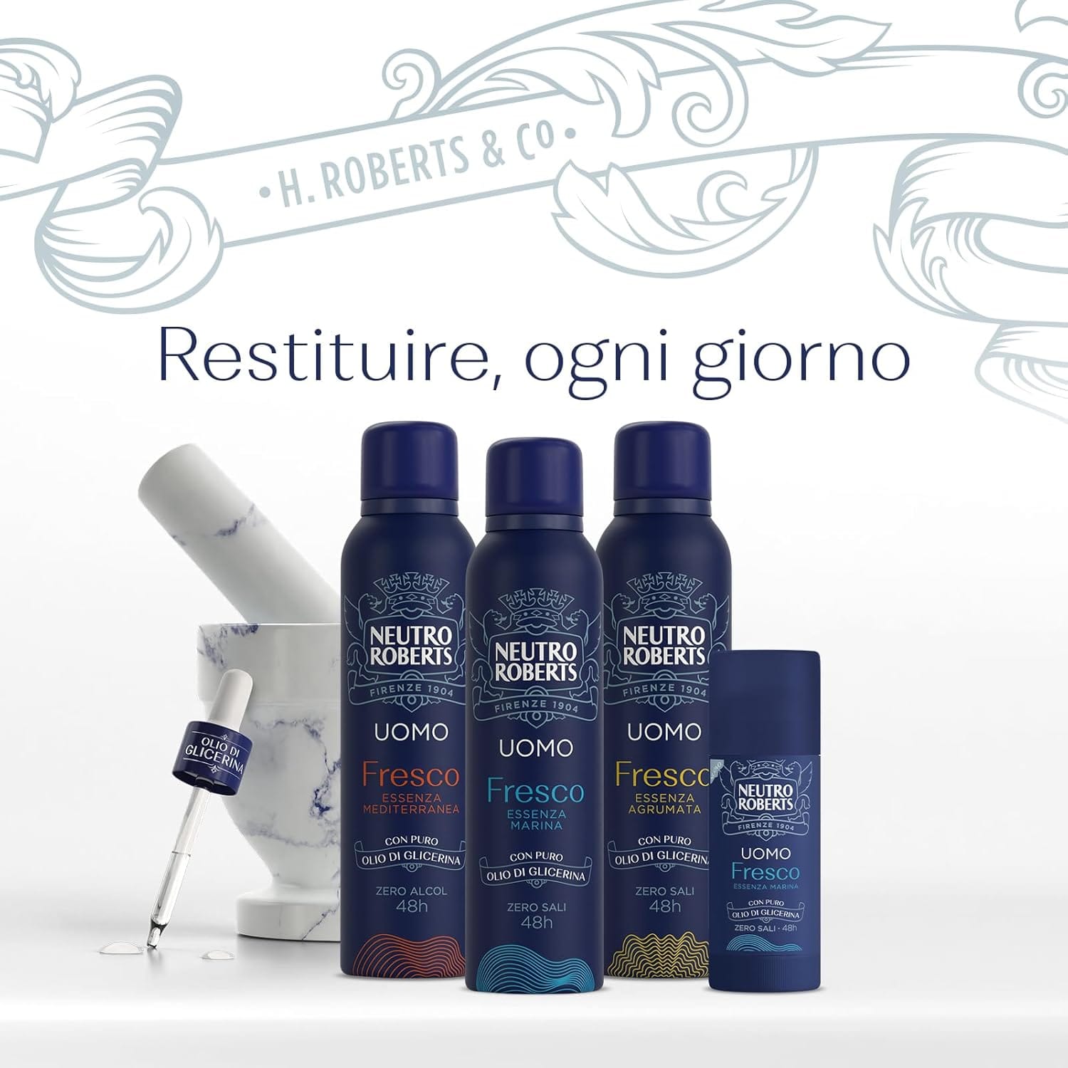 NEUTRO ROBERTS DEO SPRAY UOMO FRESCO MARINO 150 ML
