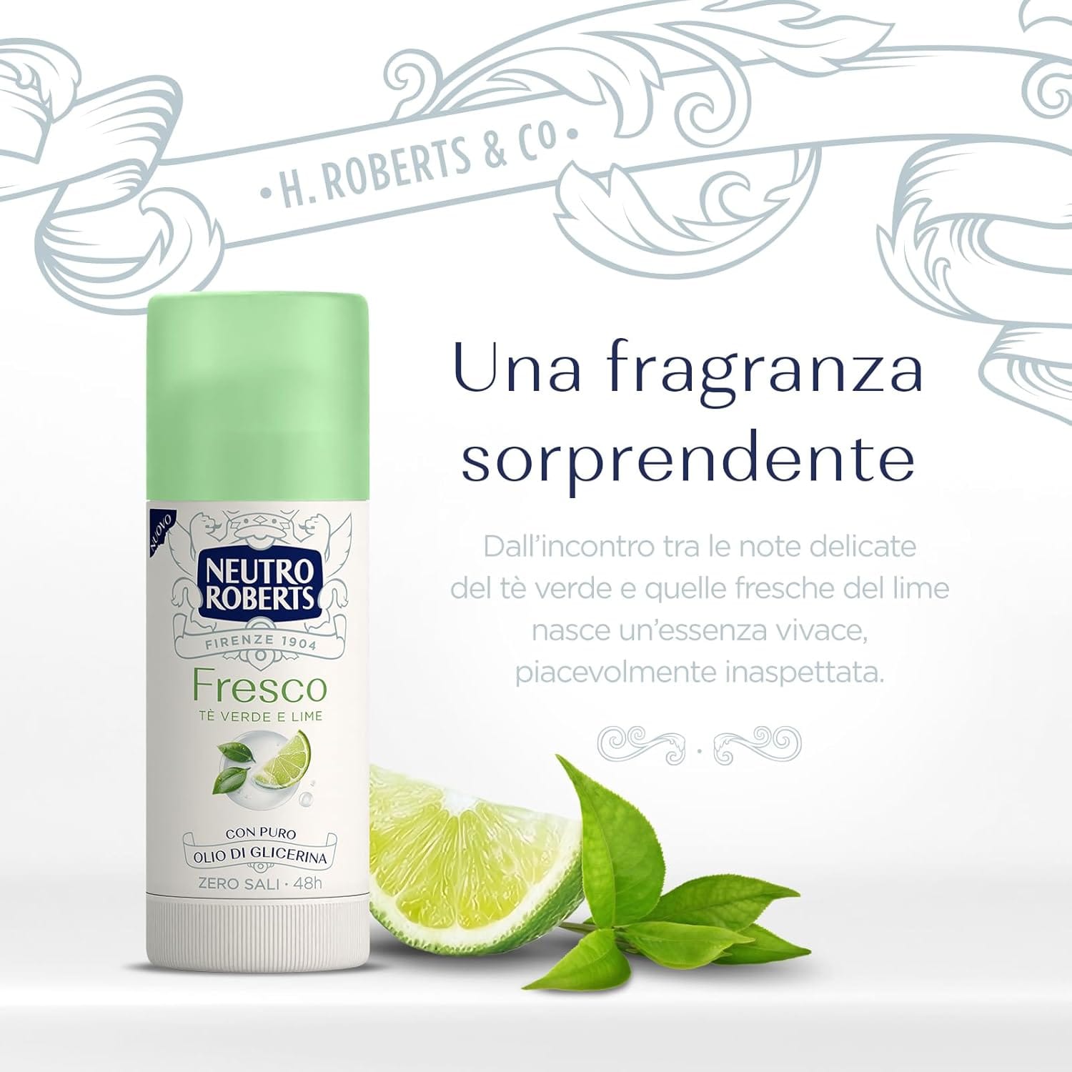 NEUTRO ROBERTS DEO STICK ALCOOL FRESCO VERDE 40 ML
