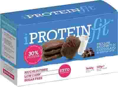 IPROTEINFIT FROLLINI LATTE RICOPERTI DI CIOCCOLATO 120 G