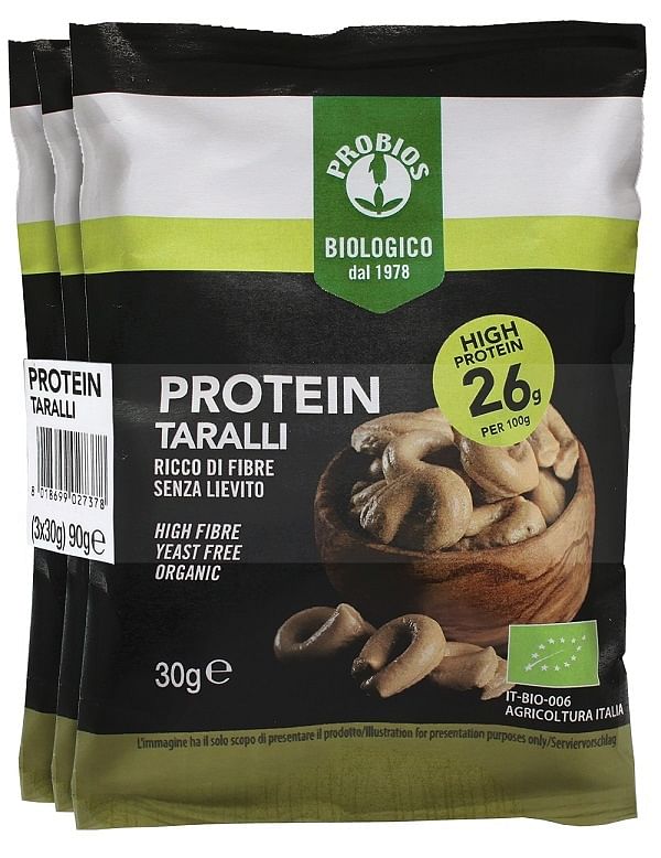 Probios Protein Taralli 30 G 3 Pezzi