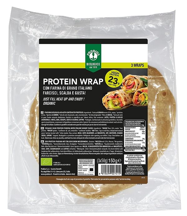 Probios Protein Wrap 50 G 3 Pezzi