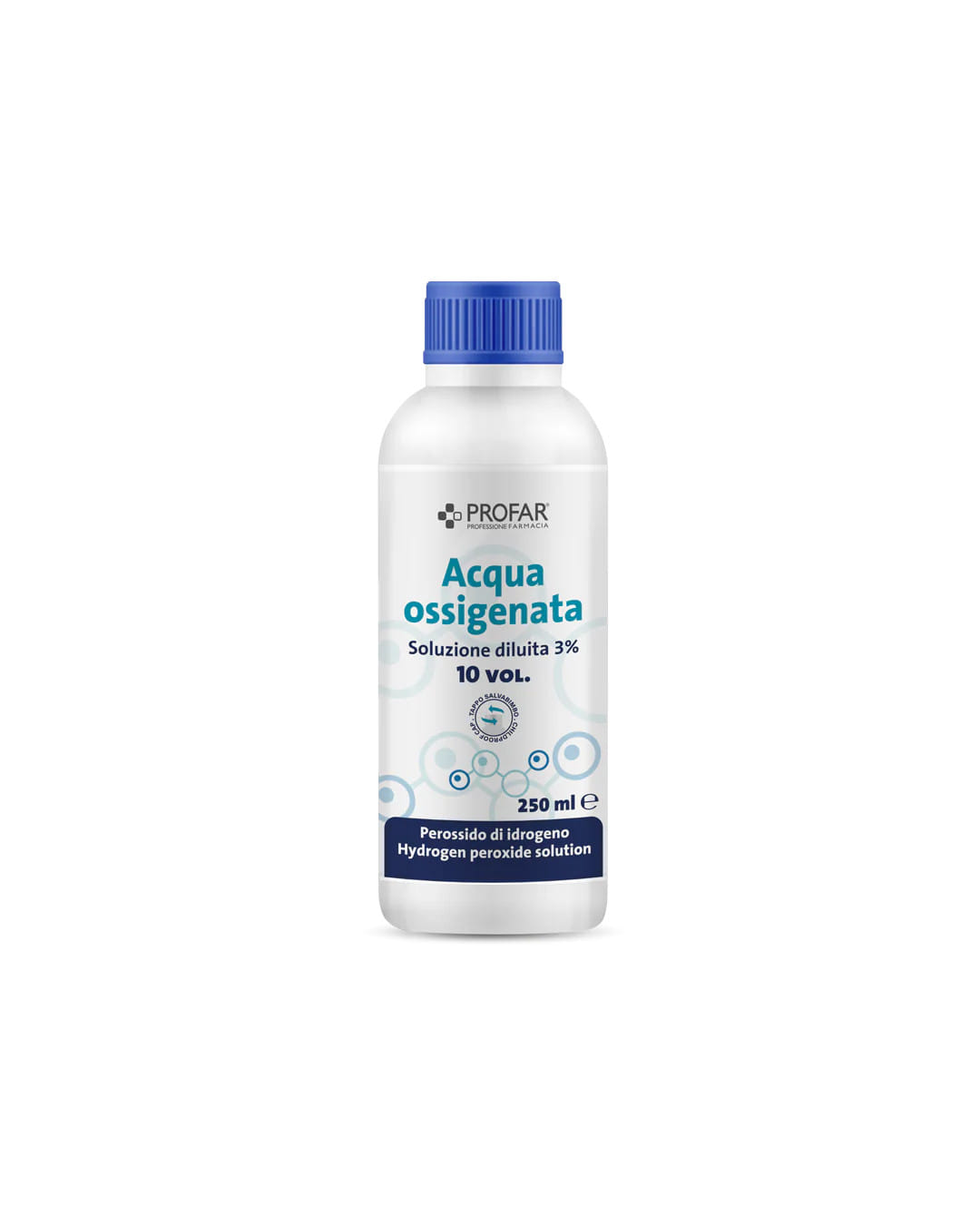 PROFAR ACQUA OSSIGENATA SOLUZIONE DILUITA 3% 10 VOLUMI 250 ML