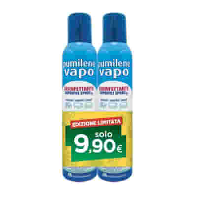 PUMILENE VAPO DISINFETTANTE 2 BOMBOLETTE X 250 ML