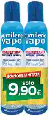 PUMILENE VAPO DISINFETTANTE 2 BOMBOLETTE X 250 ML