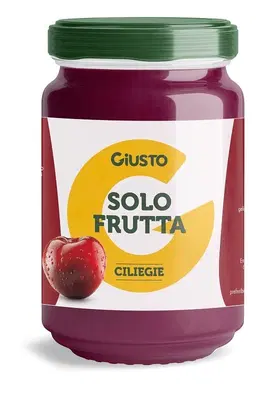 GIUSTO SOLO FRUTTA CONFETTURA CILIEGIE 220 G GIUSTO SOLO FRUTTA CONFETTURA CILIEGIE 220 G