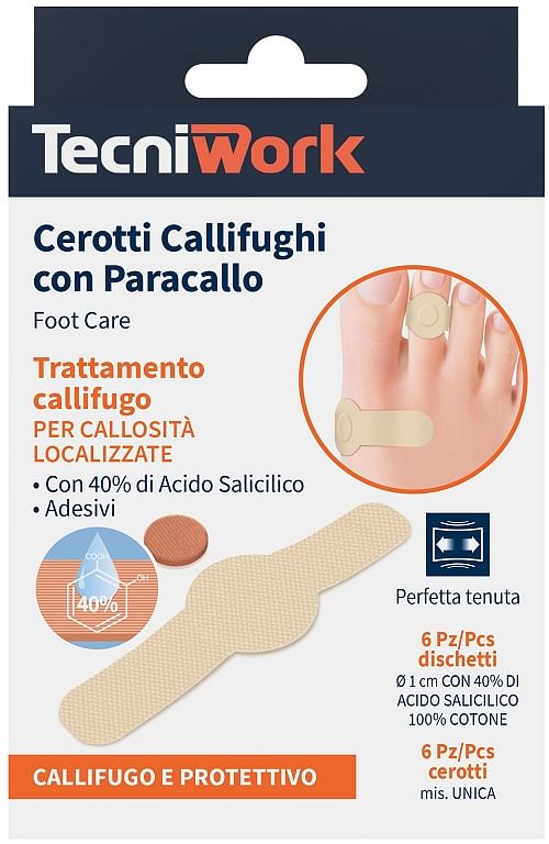 Cerotto Callifugo 6+6 Pezzi