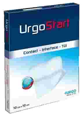 MEDICAZIONE NON ADERENTE URGOSTART CONTACT 10X10CM 10 PEZZI