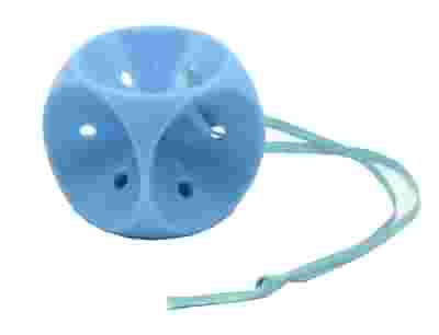 PESSARIO CUBICO SILICONE PERFORATO 37 MM