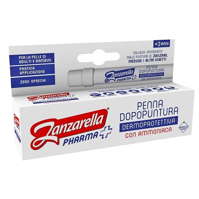 Zanzarella Penna Dopopuntura Con Ammoniaca 12 Ml