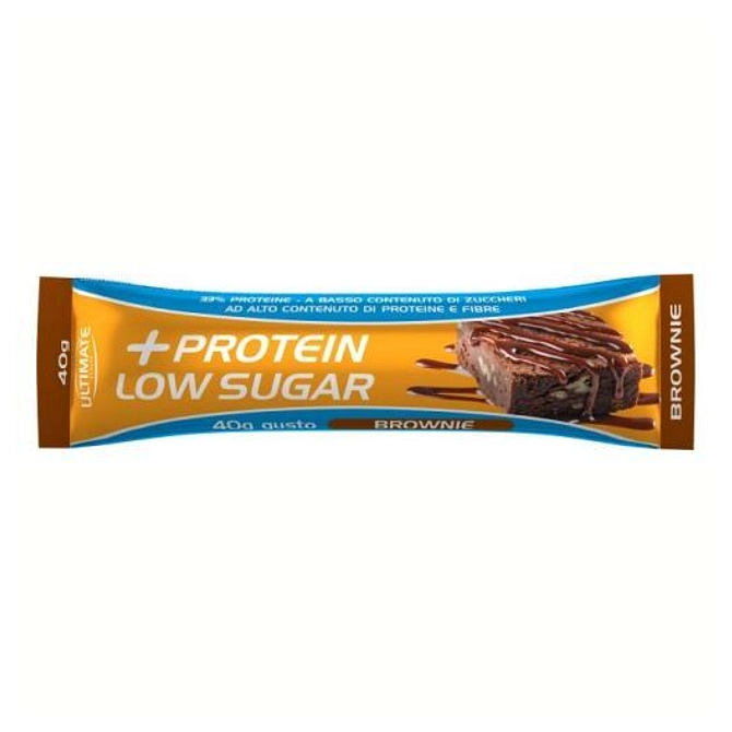 Protein Low Sugar Barretta Brownie 16 Pezzi Da 40 G