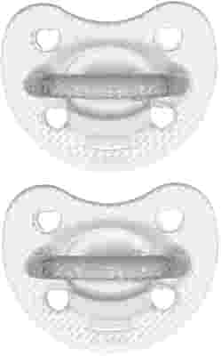CHICCO GOMMOTTO SILICONE CRYSTAL 16-36 MESI 2 PEZZI