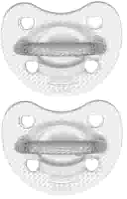 CHICCO GOMMOTTO SILICONE CRYSTAL 2-6 MESI 2 PEZZI