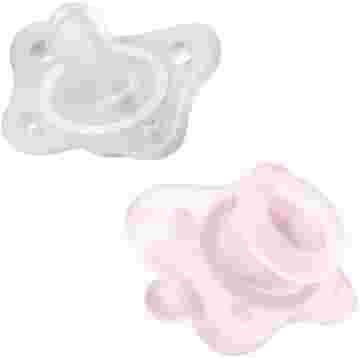 CHICCO GOMMOTTO MINI ROSA 0-2M 2 PEZZI