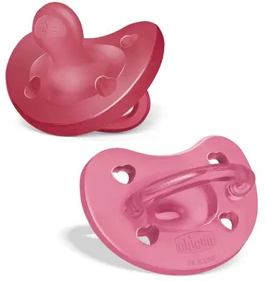 CHICCO GOMMOTTO SILICONE ROSA 16-36 MESI 2 PEZZI CHICCO GOMMOTTO SILICONE ROSA 16-36 MESI 2 PEZZI