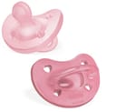 CHICCO GOMMOTTO SILICONE ROSA 6-16 MESI 2 PEZZI