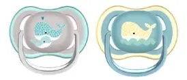 AVENT SUCCHIETTO ULTRA AIR 18M+ BALENE 2 PEZZI AVENT SUCCHIETTO ULTRA AIR 18M+ BALENE 2 PEZZI