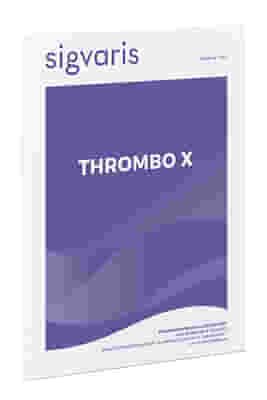 GAMBALETTO THROMBO-X BIANCO TAGLIA XXL NORMALE