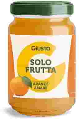 GIUSTO SOLO FRUTTA CONFETTURA ARANCE AMARE 220 G