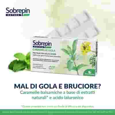 SOBREPIN NATURA CARAMELLA GOLA 20 PASTIGLIE