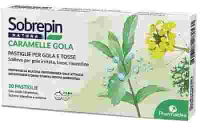 SOBREPIN NATURA CARAMELLA GOLA 20 PASTIGLIE