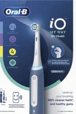 ORALB SPAZZOLINO POWER IO4 TEENS BLUE ORALB SPAZZOLINO POWER IO4 TEENS BLUE