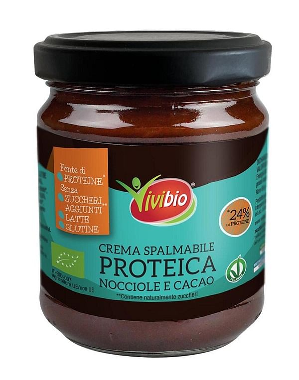 Vivibio Crema Nocciole Cacao Proteica 200 G