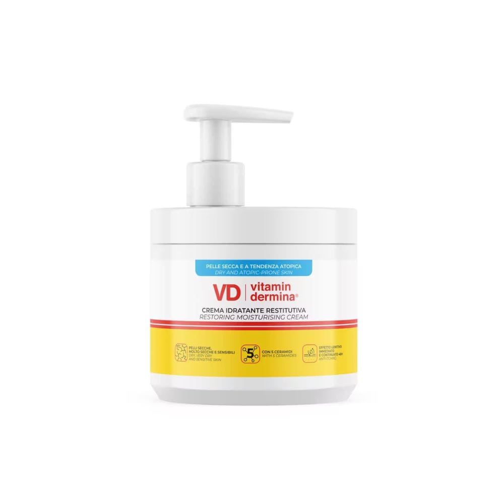 VITAMINDERMINA CREMA IDRATANTE RESTITUTIVA DISPENSER 400 ML