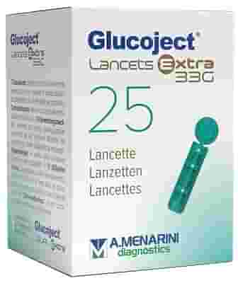 LANCETTA PUNGIDITO GLUCOJET EXTRA GAUGE 33 25 PEZZI