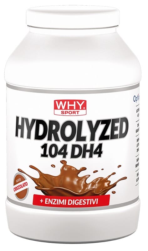WHYSPORT HYDROLYZED 104 DH4 CIOCCOLATO 900 G
