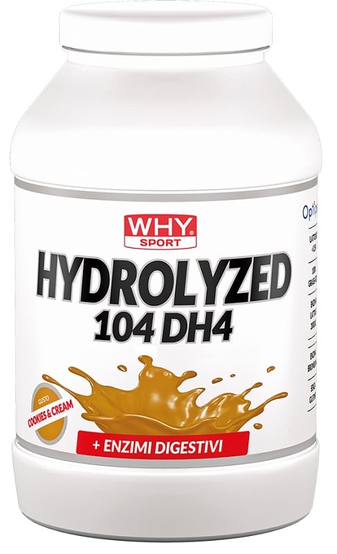 WHYSPORT HYDROLYZED 104 DH4 COOKIES&CREAM 900 G