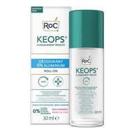 ROC KEOPS DEODORANT ROLL ON 0% ALUMINIUM 30 ML