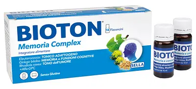 BIOTON MEMORIA COMPLEX 14 FLACONCINI DA 10 ML BIOTON MEMORIA COMPLEX 14 FLACONCINI DA 10 ML