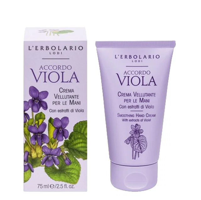 Accordo Viola Crema Vellutante Mani 40 Ml