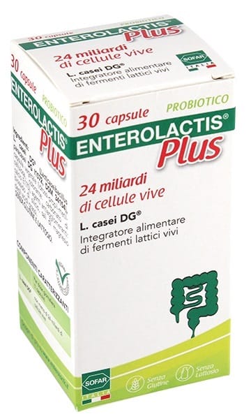 GMM FARMA ENTEROLACTIS PLUS 30 CAPSULE