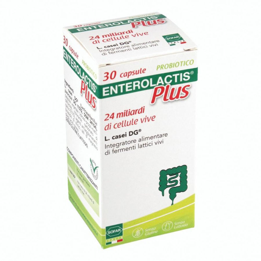 GMM FARMA ENTEROLACTIS PLUS 30 CAPSULE