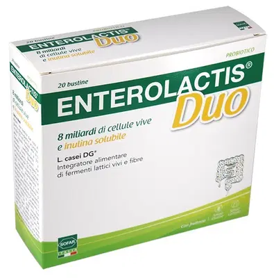ENTEROLACTIS DUO POLVERE 20 BUSTINE ENTEROLACTIS DUO POLVERE 20 BUSTINE