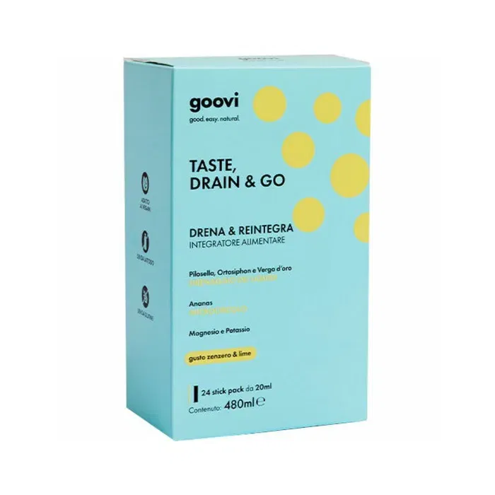 GOOVI DRENANTE ZENZERO&LIME 24 STICK PACK