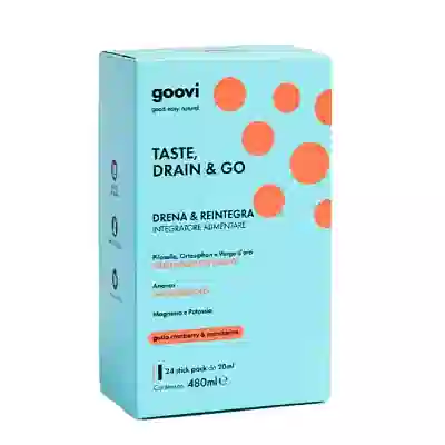 GOOVI DRENANTE CRANBERRY&MANDARINO 24 STICK PACK