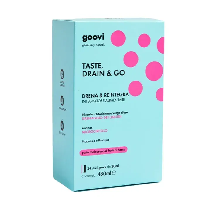 GOOVI DRENANTE MELOGRANO&FRUTTI DI BOSCO 24 STICK PACK