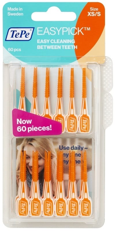 Tepe Easypick Xs/S Arancione 60 Pezzi