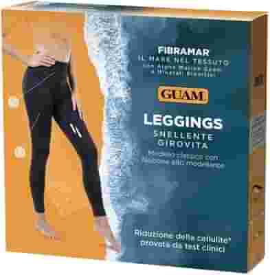 GUAM LEGGINGS CLASSICO FIBRAMAR NERO S/M