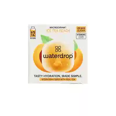 WATERDROP ICE TEA PESCA 12 CUBETTI