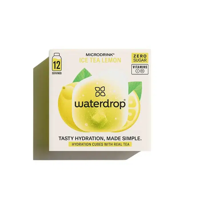 Waterdrop Ice Tea Limone 12 Cubetti