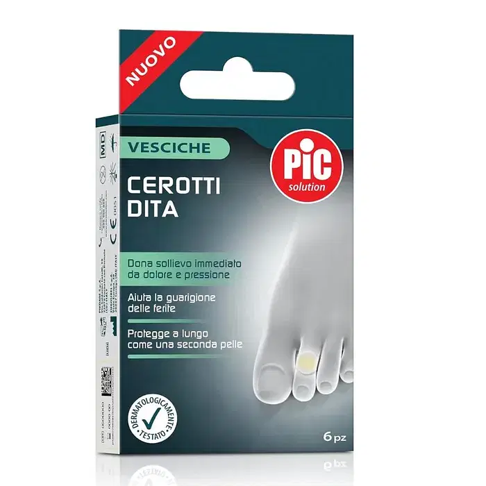 Cerotto Pic Vesciche 18 X61 Mm Dita 6 Pezzi