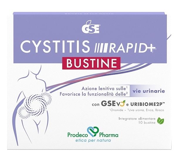 Gse Cystitis Rapid+ 10 Bustine