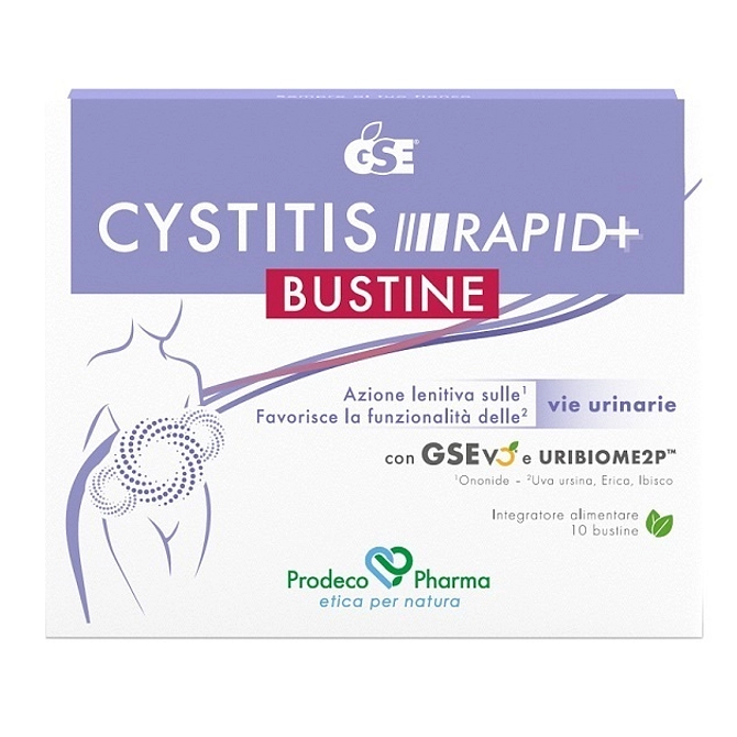 Gse Cystitis Rapid+ 10 Bustine
